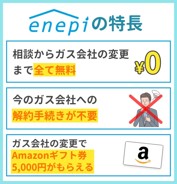 エネピの特徴